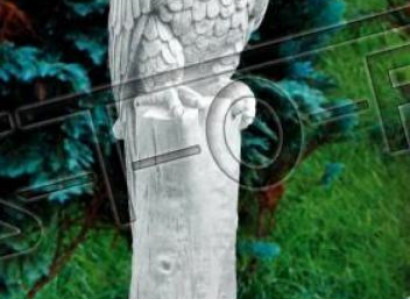 Garden Decoration Parrot Terrace Stone Figures Figurine Decor Statue